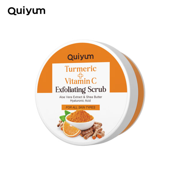 QUIYUM Turmeric Vitamin C Exfoliating Scrub