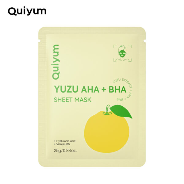 QUIYUM YUZU Sheet Mask 25g